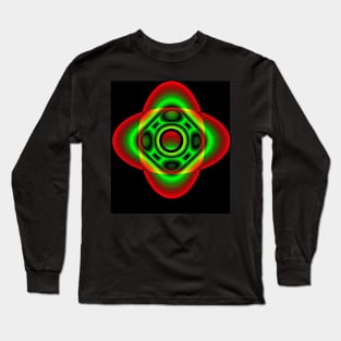 Sound waves at 1000 megahertz Long Sleeve T-Shirt